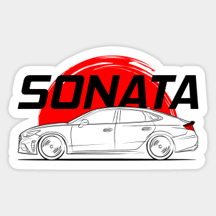 N Line Sonata 8 Gen Sticker